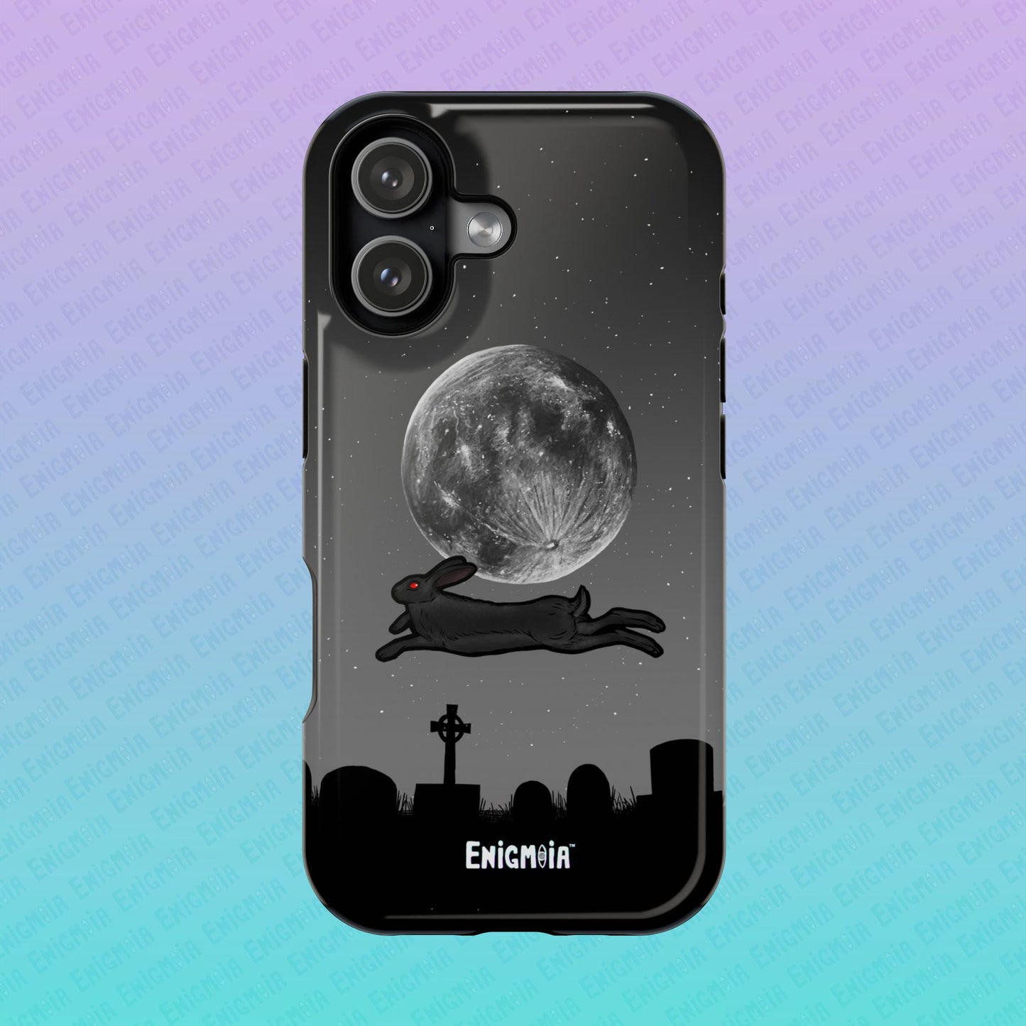 The Black Rabbit of Death — Magnetic Tough Case