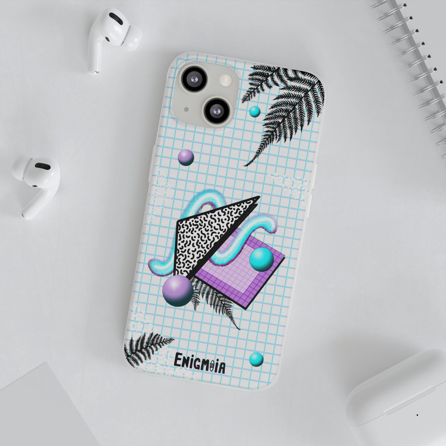 Gummi — Retro Aesthetic Geometric Memphis Style Pastel Vaporwave iPhone & Samsung Phone Cases