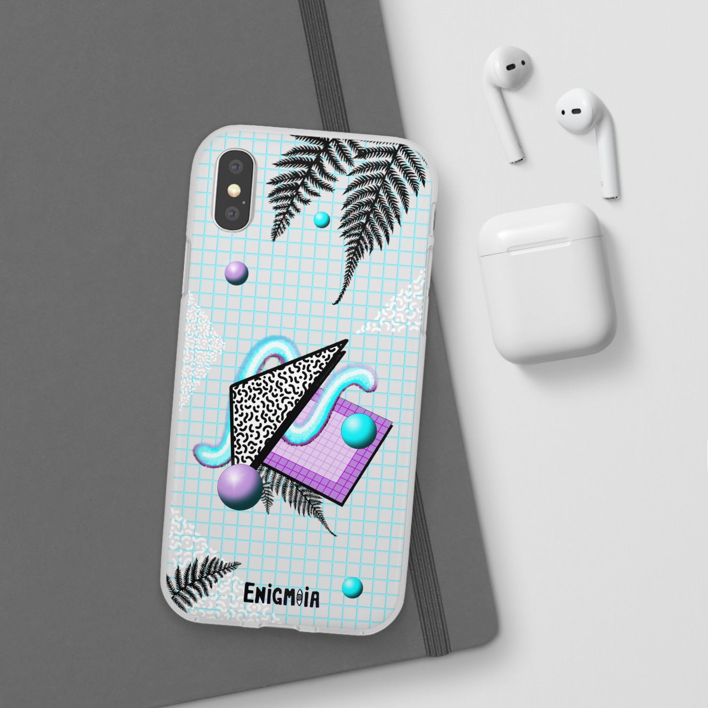 Gummi — Retro Aesthetic Geometric Memphis Style Pastel Vaporwave iPhone & Samsung Phone Cases