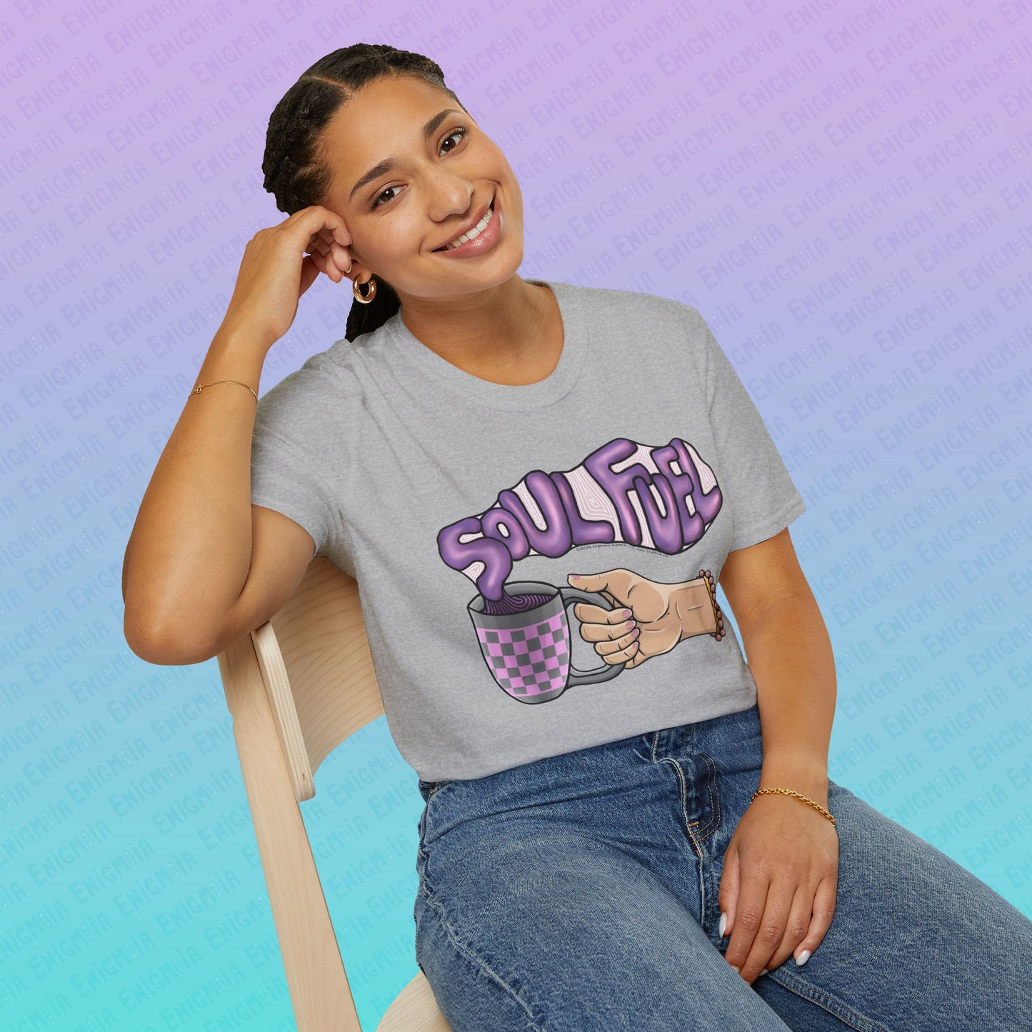 Soul Fuel — Coffee & Tea Lover Unisex Graphic T-Shirt