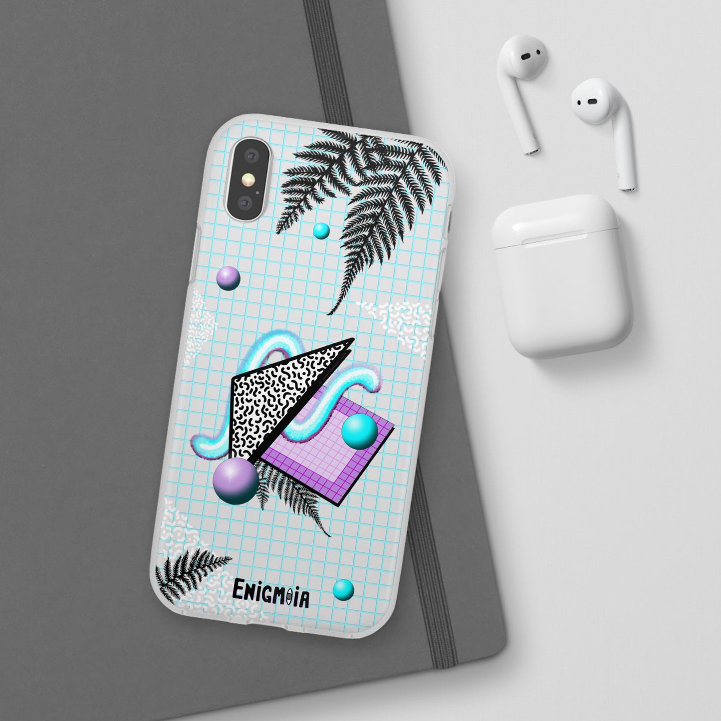Gummi — Retro Aesthetic Geometric Memphis Style Pastel Vaporwave iPhone & Samsung Phone Cases