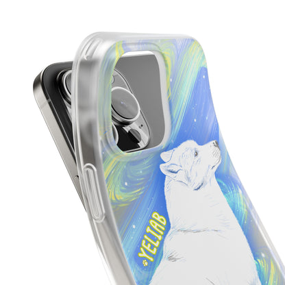 Yeliab — Cosmic Sprit Husky Dog  iPhone Flexi Case