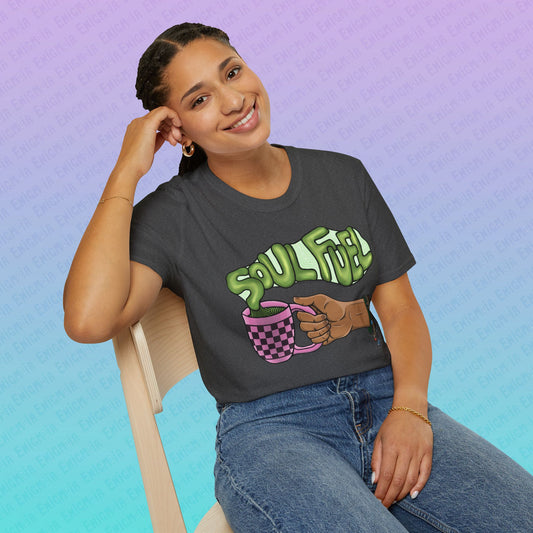 Soul Fuel — Coffee & Tea Lover Unisex Graphic T-Shirt