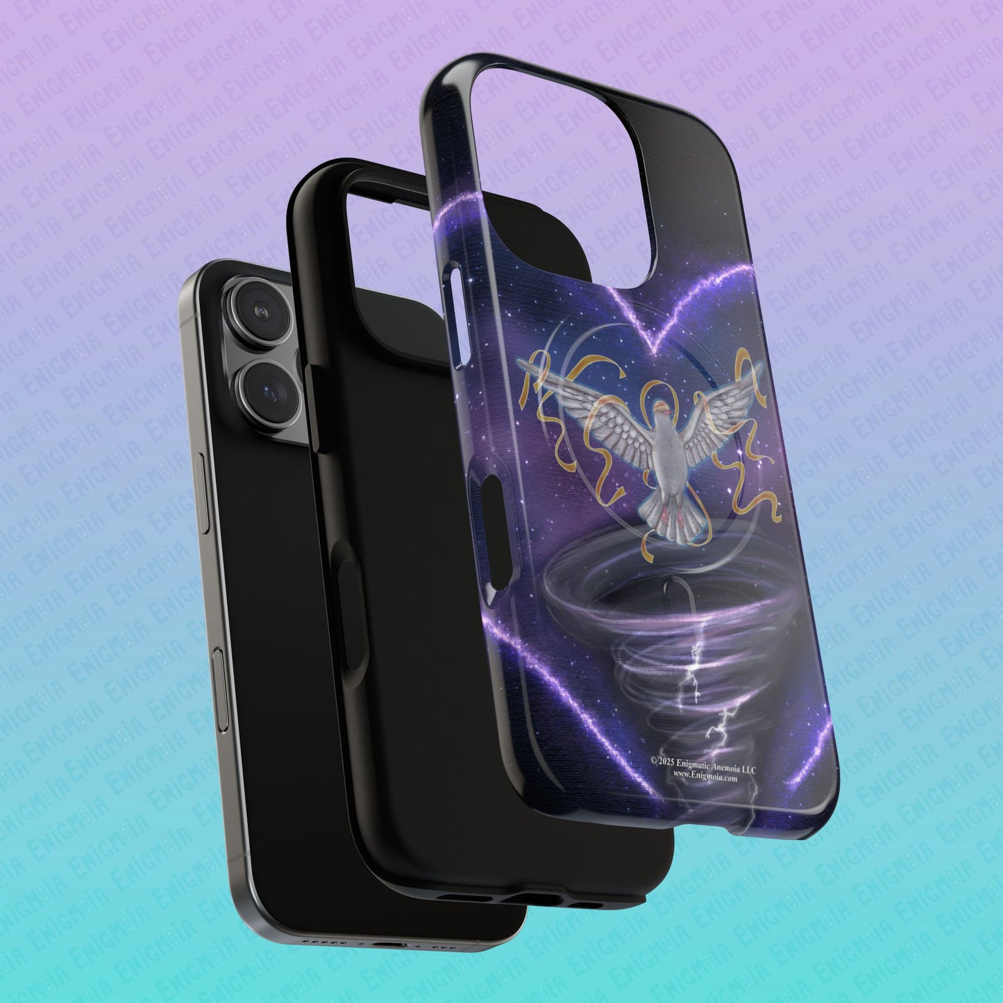 The Gravity of Love — Celestial Dove Tough Magnetic Phone Case