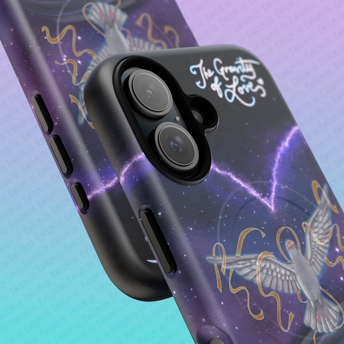 The Gravity of Love — Celestial Dove Tough Magnetic Phone Case