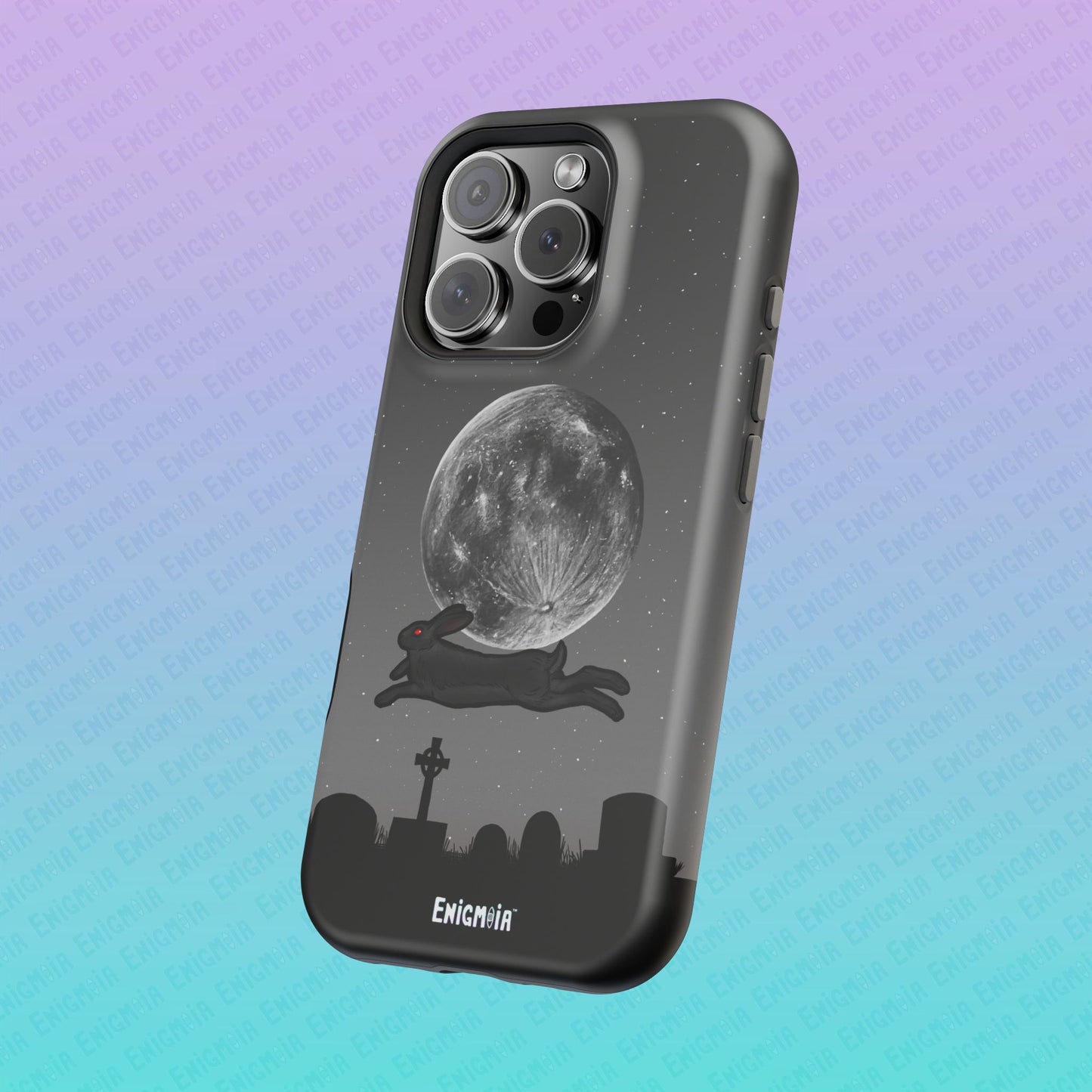 The Black Rabbit of Death — Magnetic Tough Case