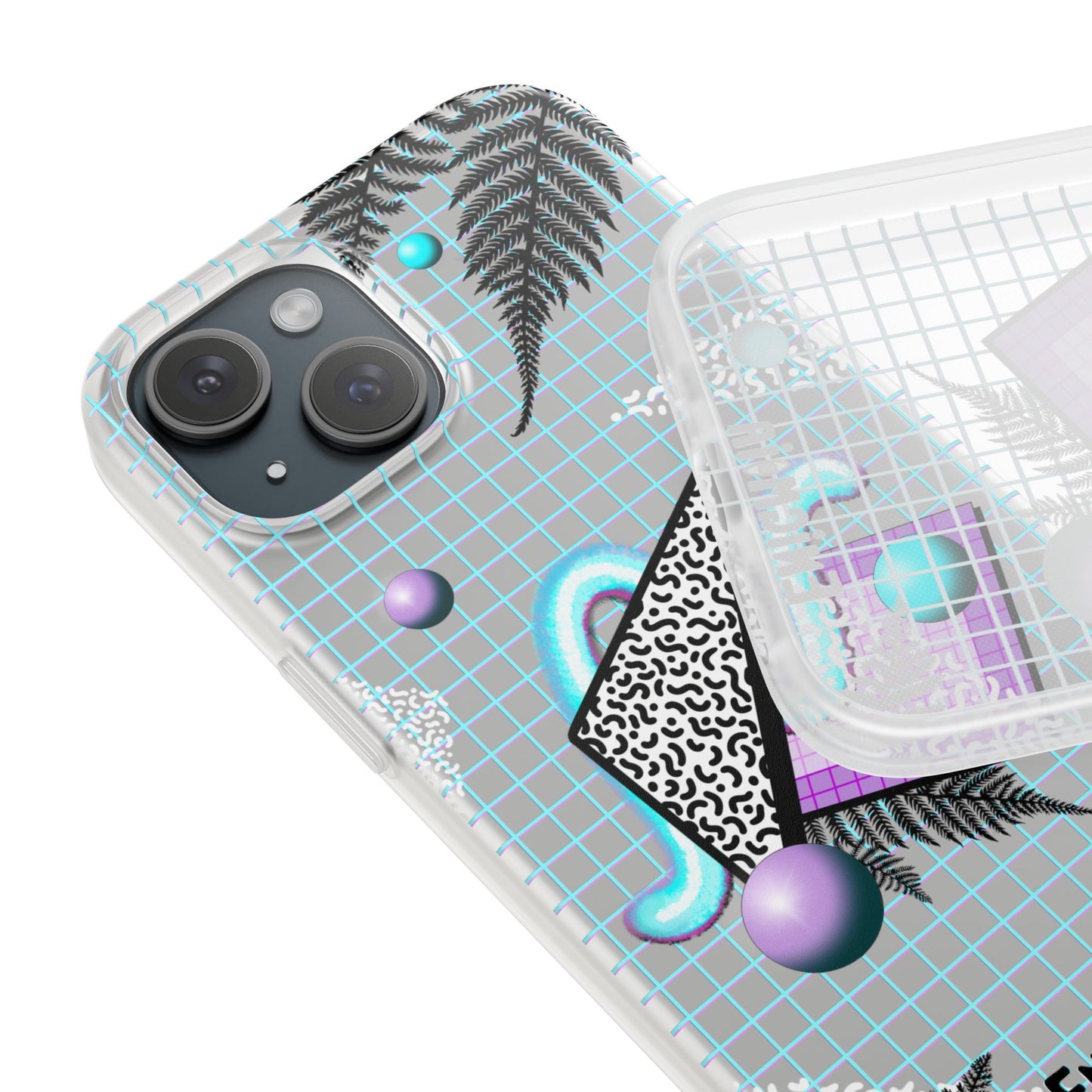 Gummi — Retro Aesthetic Geometric Memphis Style Pastel Vaporwave iPhone & Samsung Phone Cases