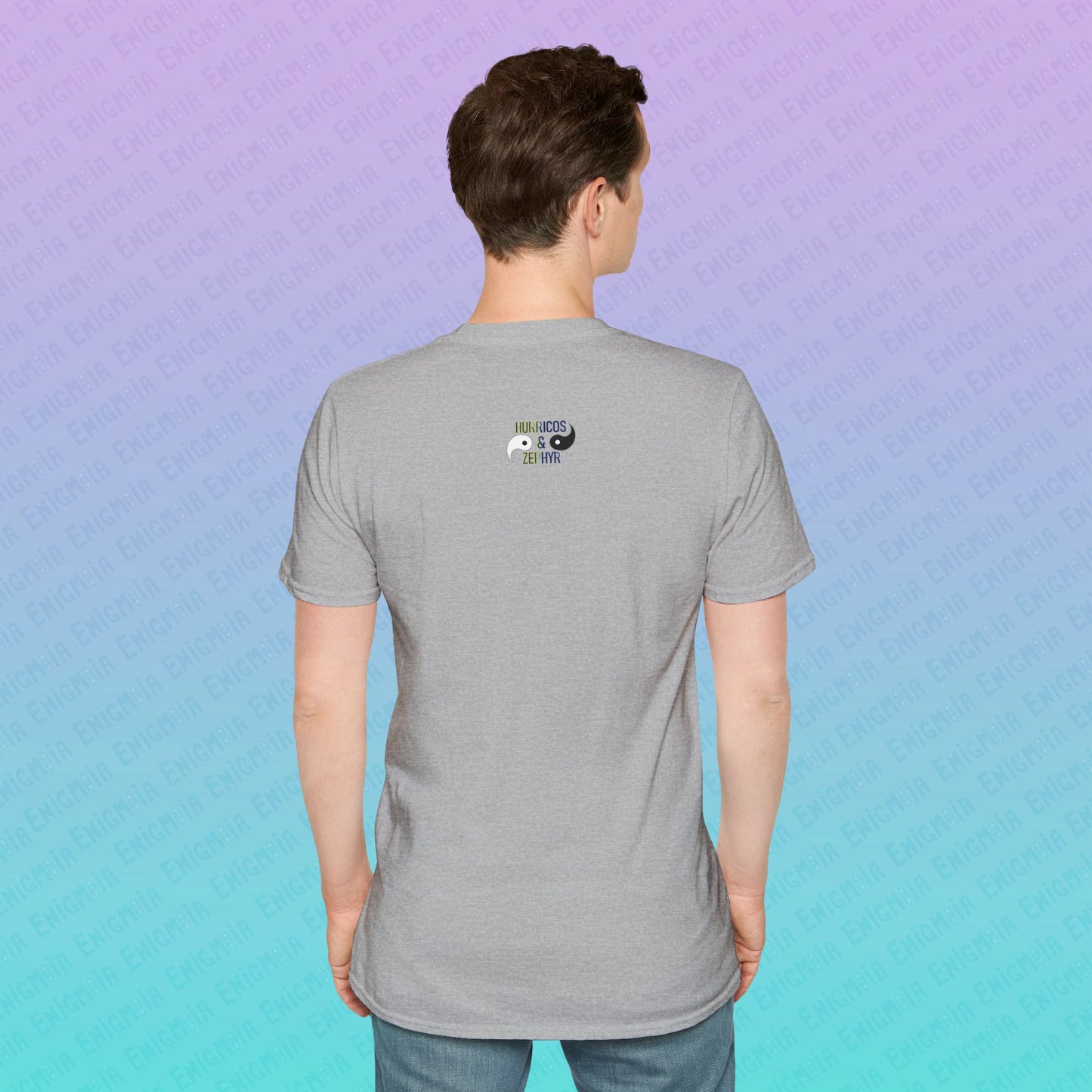 Hurricos & Zephyr — Chinese Yin Yang Storm Dragons Unisex Softstyle T-Shirt