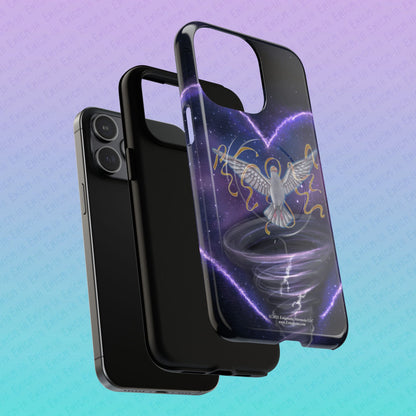 The Gravity of Love — Celestial Dove Tough Magnetic Phone Case