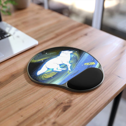 Yeliab — Spirit Beast Cosmic Husky Mouse Pad with Wrist Rest