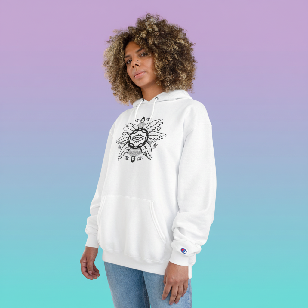 Be Not Afraid — Seraphim - Biblically Accurate Angel Champion Brand Pullover Hoodie