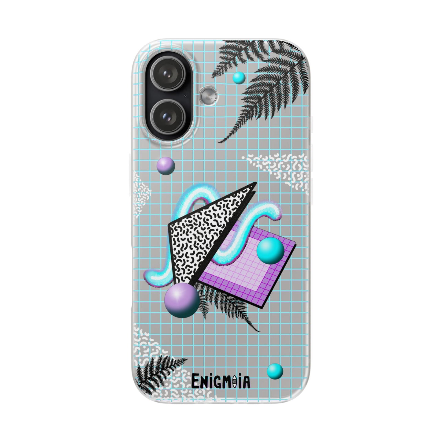 Gummi — Retro Aesthetic Geometric Memphis Style Pastel Vaporwave iPhone & Samsung Phone Cases