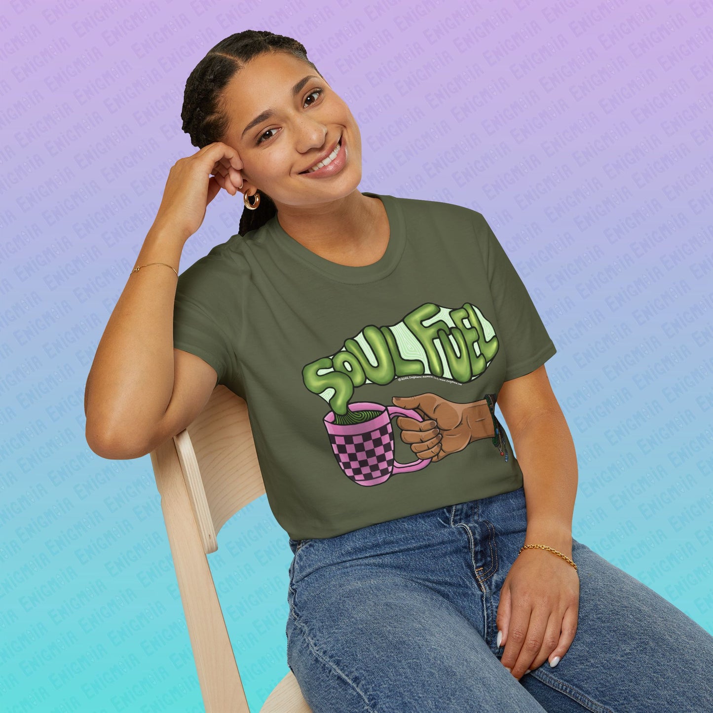 Soul Fuel — Coffee & Tea Lover Unisex Graphic T-Shirt