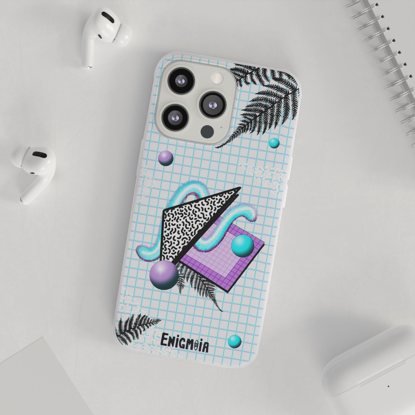 Gummi — Retro Aesthetic Geometric Memphis Style Pastel Vaporwave iPhone & Samsung Phone Cases