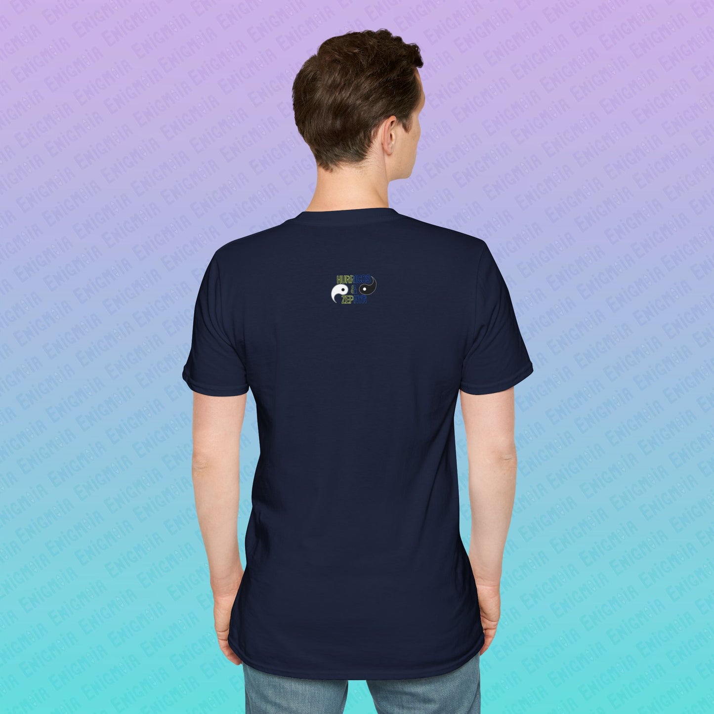 Hurricos & Zephyr — Chinese Yin Yang Storm Dragons Unisex Softstyle T-Shirt