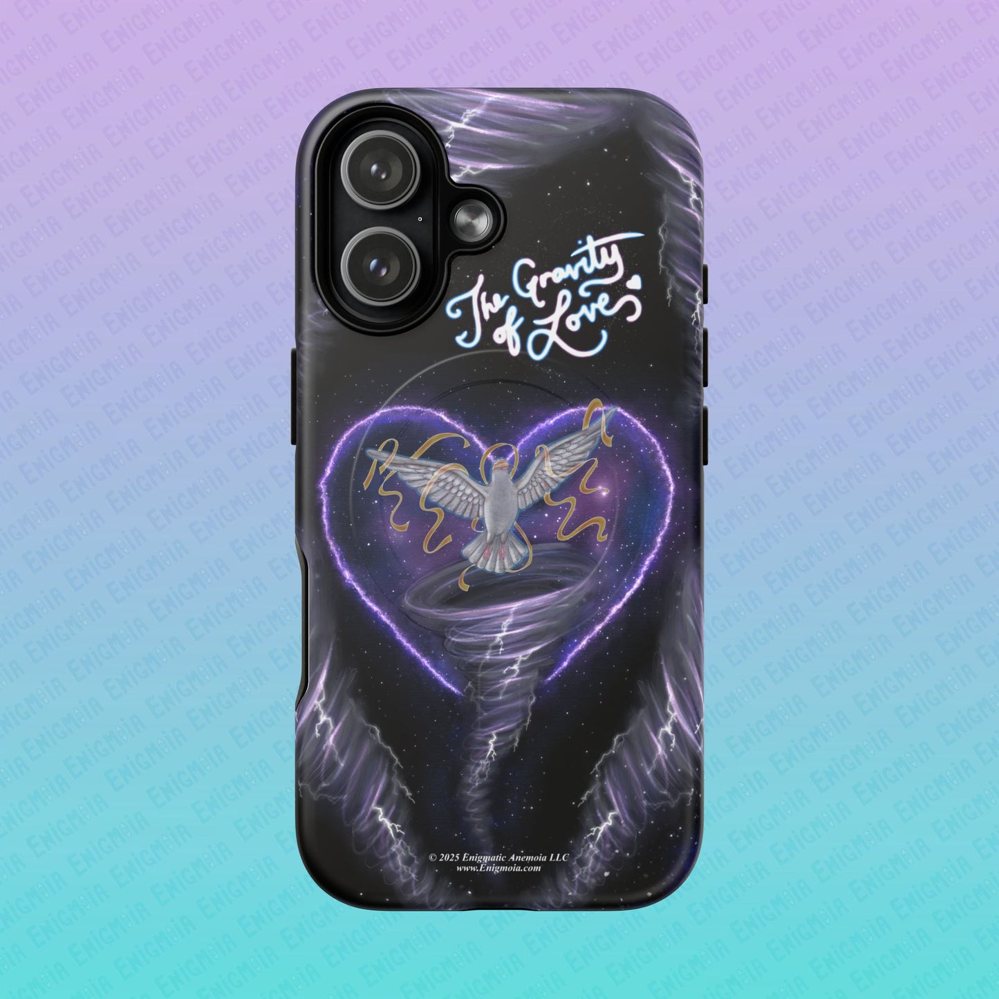 The Gravity of Love — Celestial Dove Tough Magnetic Phone Case