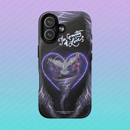 The Gravity of Love — Celestial Dove Tough Magnetic Phone Case