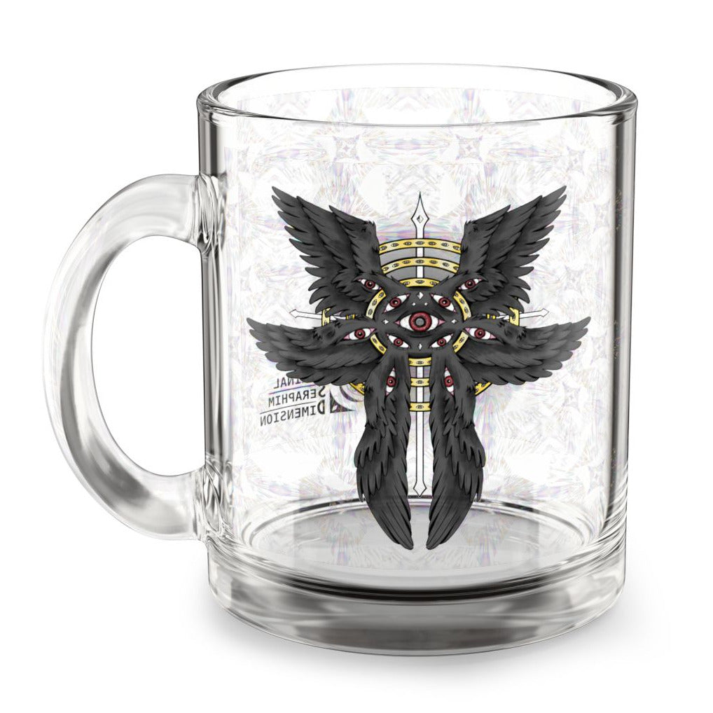Liminal Seraphim Dimension — Inverted - Clear Glass Mug