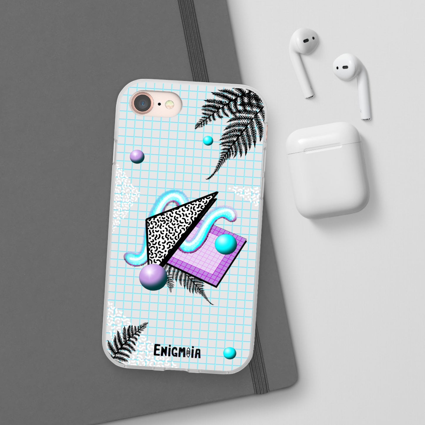 Gummi — Retro Aesthetic Geometric Memphis Style Pastel Vaporwave iPhone & Samsung Phone Cases