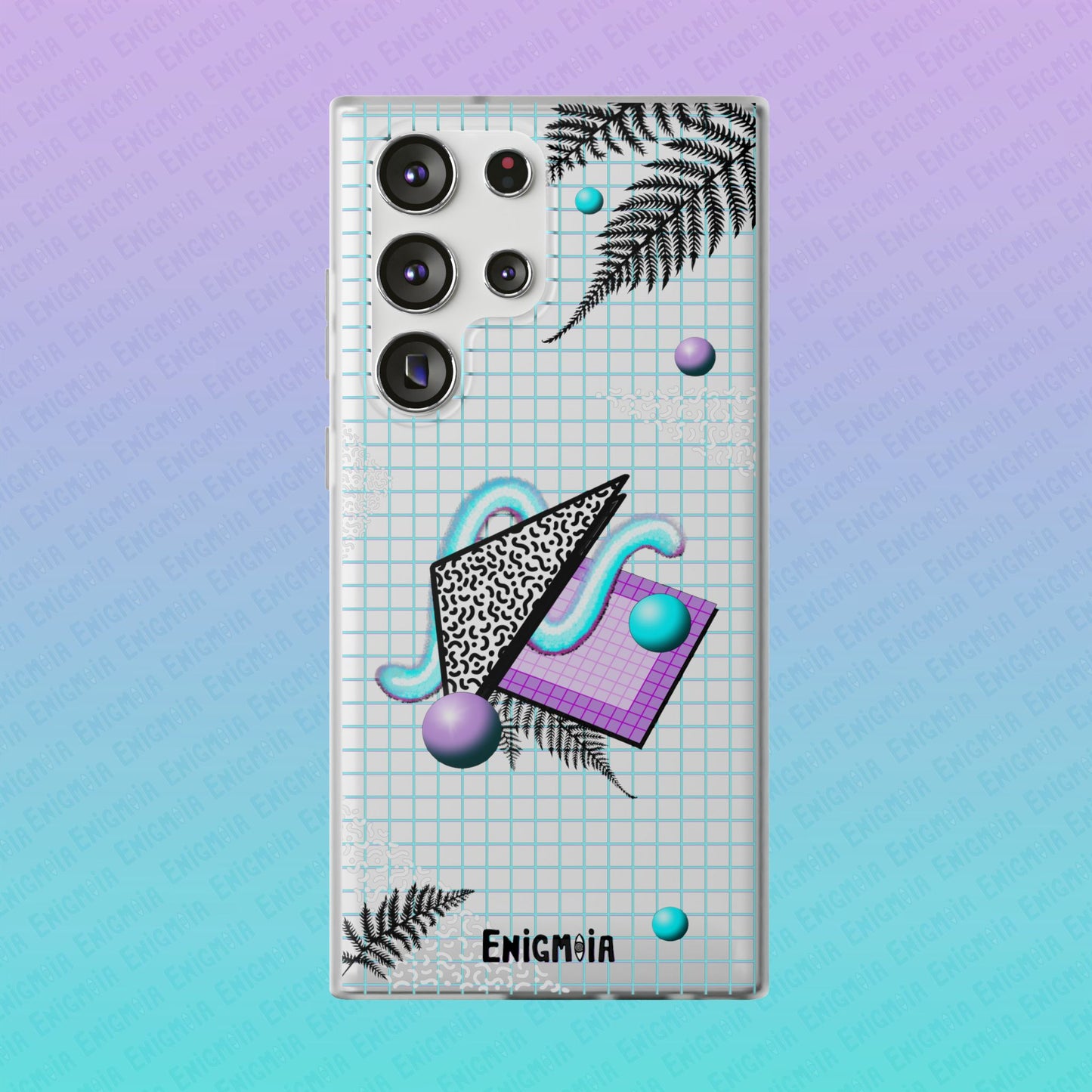 Gummi — Retro Aesthetic Geometric Memphis Style Pastel Vaporwave iPhone & Samsung Phone Cases