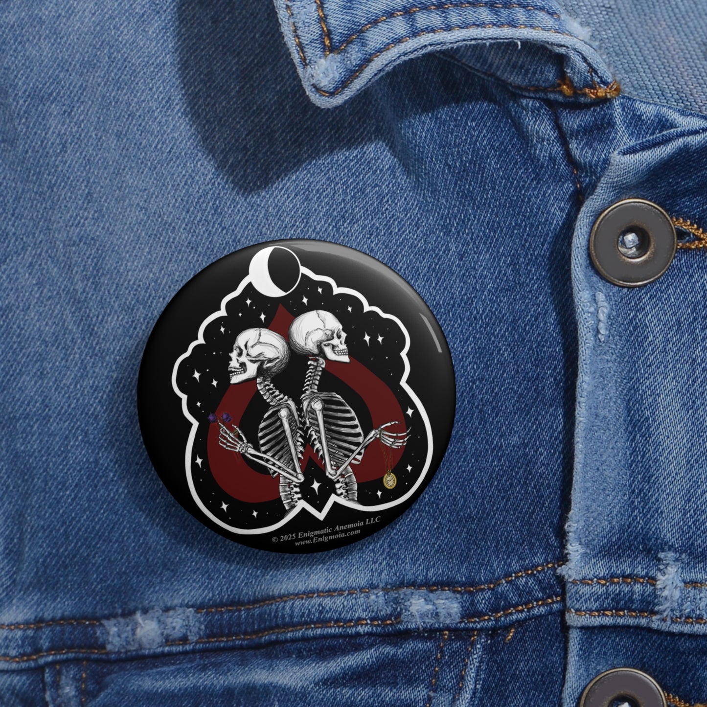 Till Death Do Us Part — Button Pin