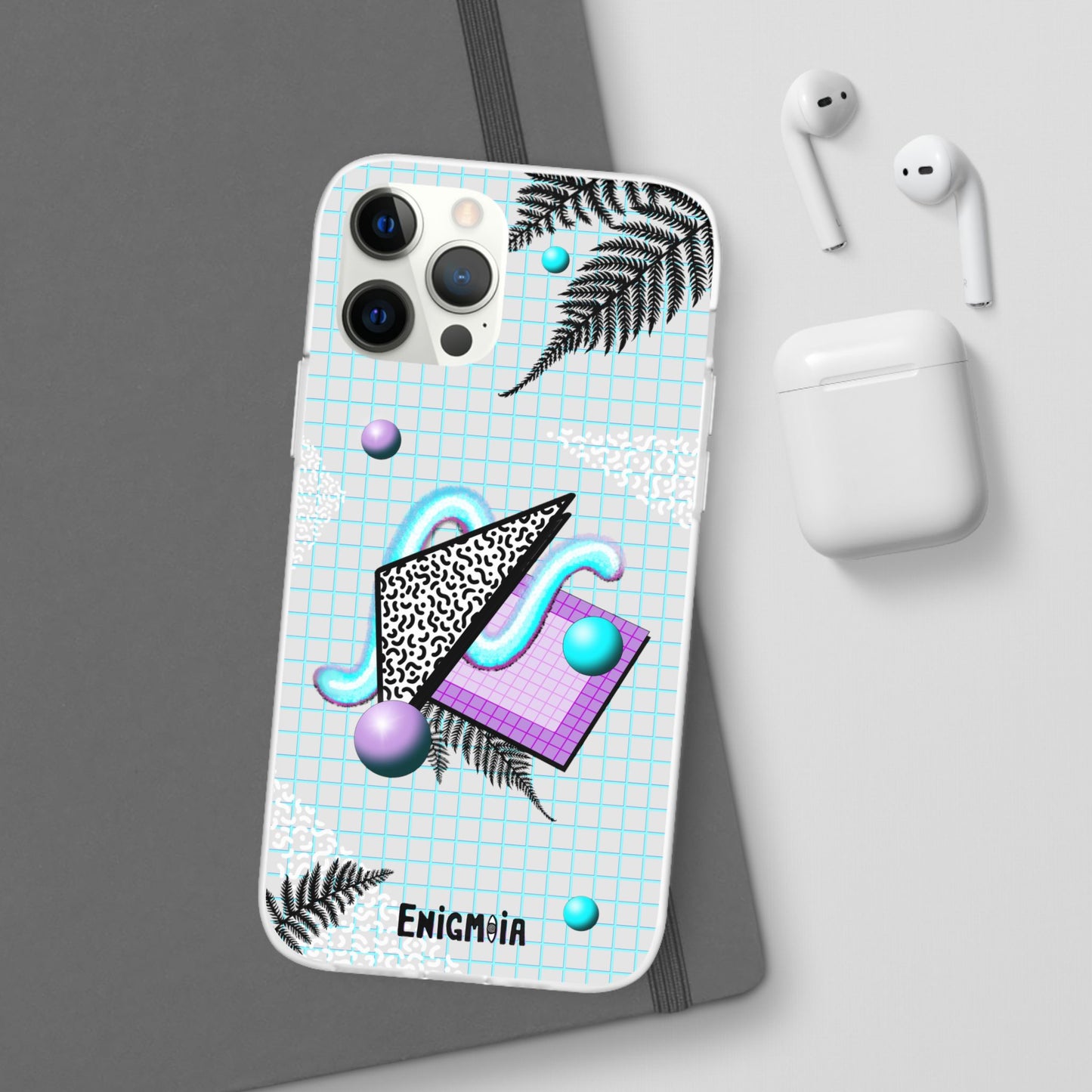 Gummi — Retro Aesthetic Geometric Memphis Style Pastel Vaporwave iPhone & Samsung Phone Cases