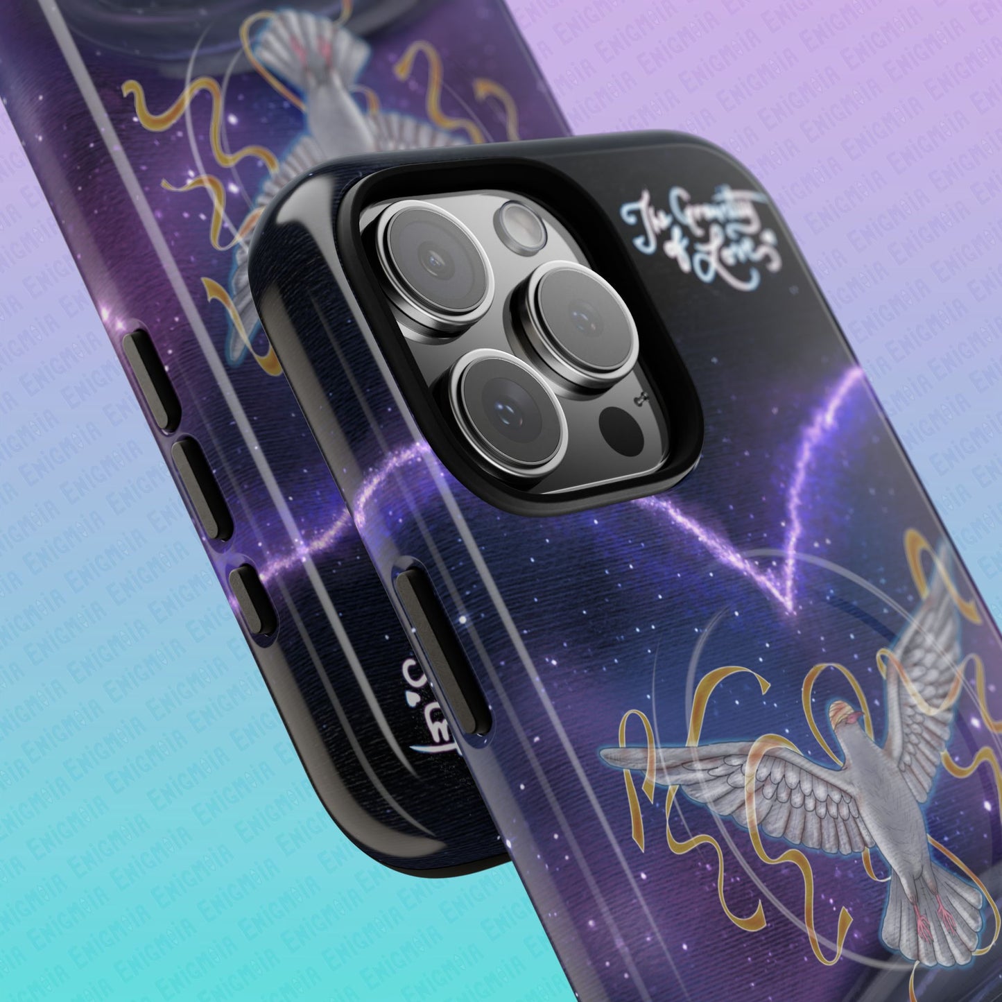 The Gravity of Love — Celestial Dove Tough Magnetic Phone Case
