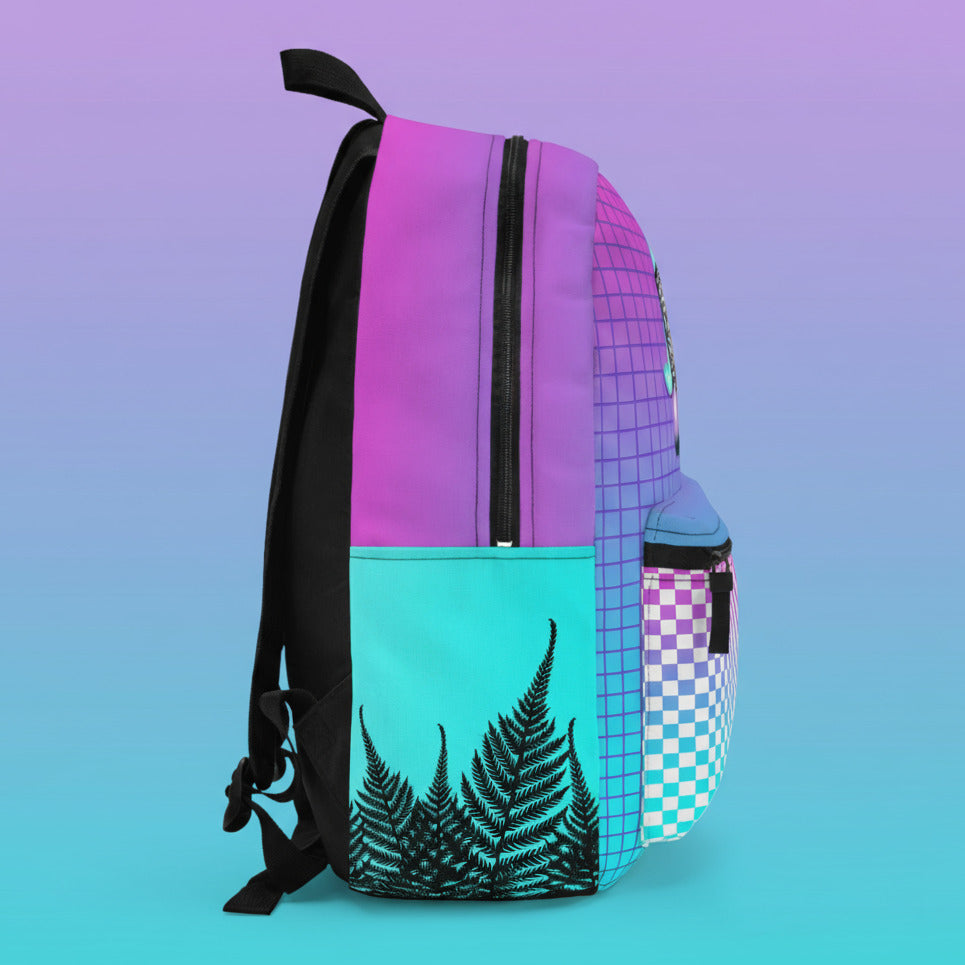 Gummi — Retro Aesthetic Geometric Memphis Style Pastel Vaporwave Backpack