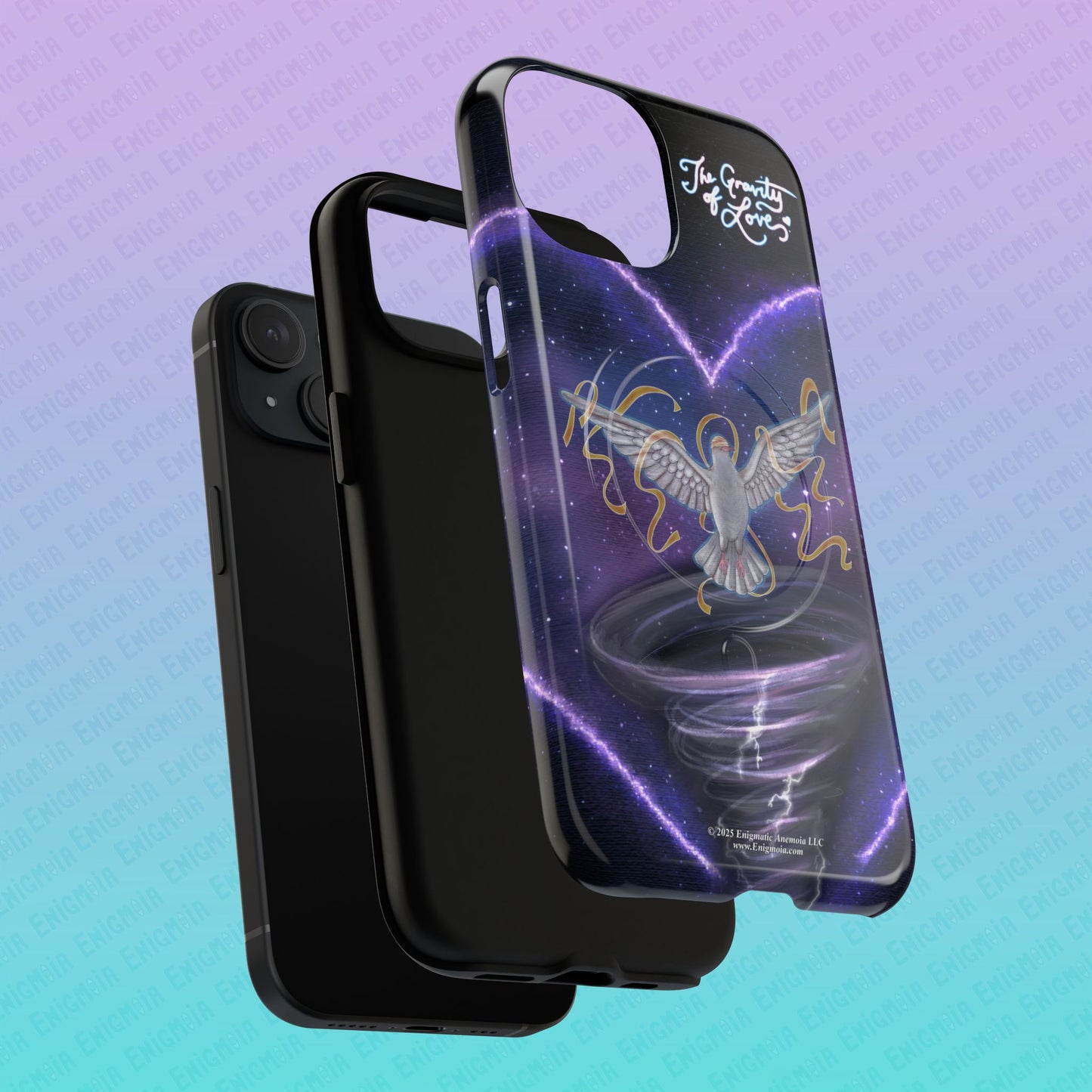 The Gravity of Love — Celestial Dove Tough Magnetic Phone Case