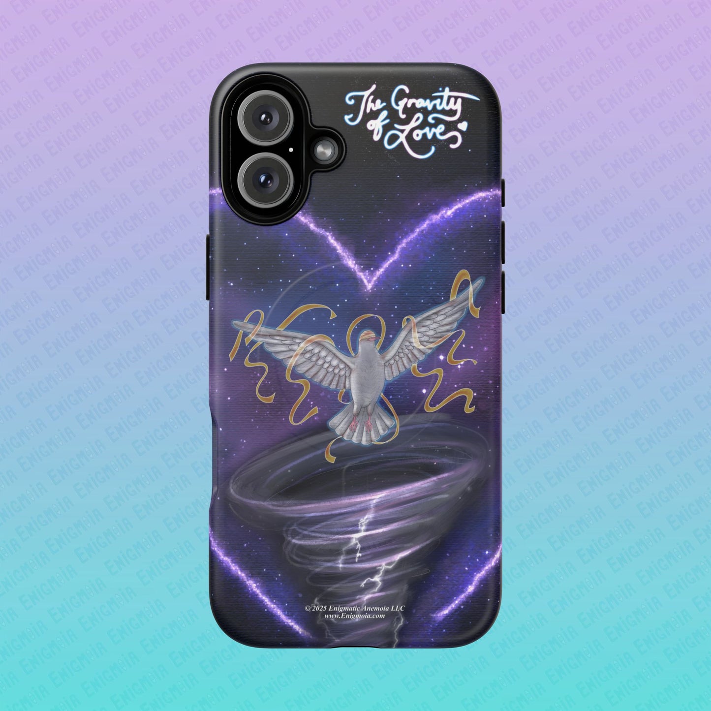 The Gravity of Love — Celestial Dove Tough Magnetic Phone Case