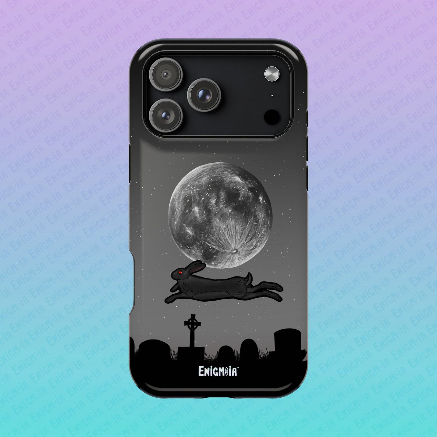 The Black Rabbit of Death — Magnetic Tough Case