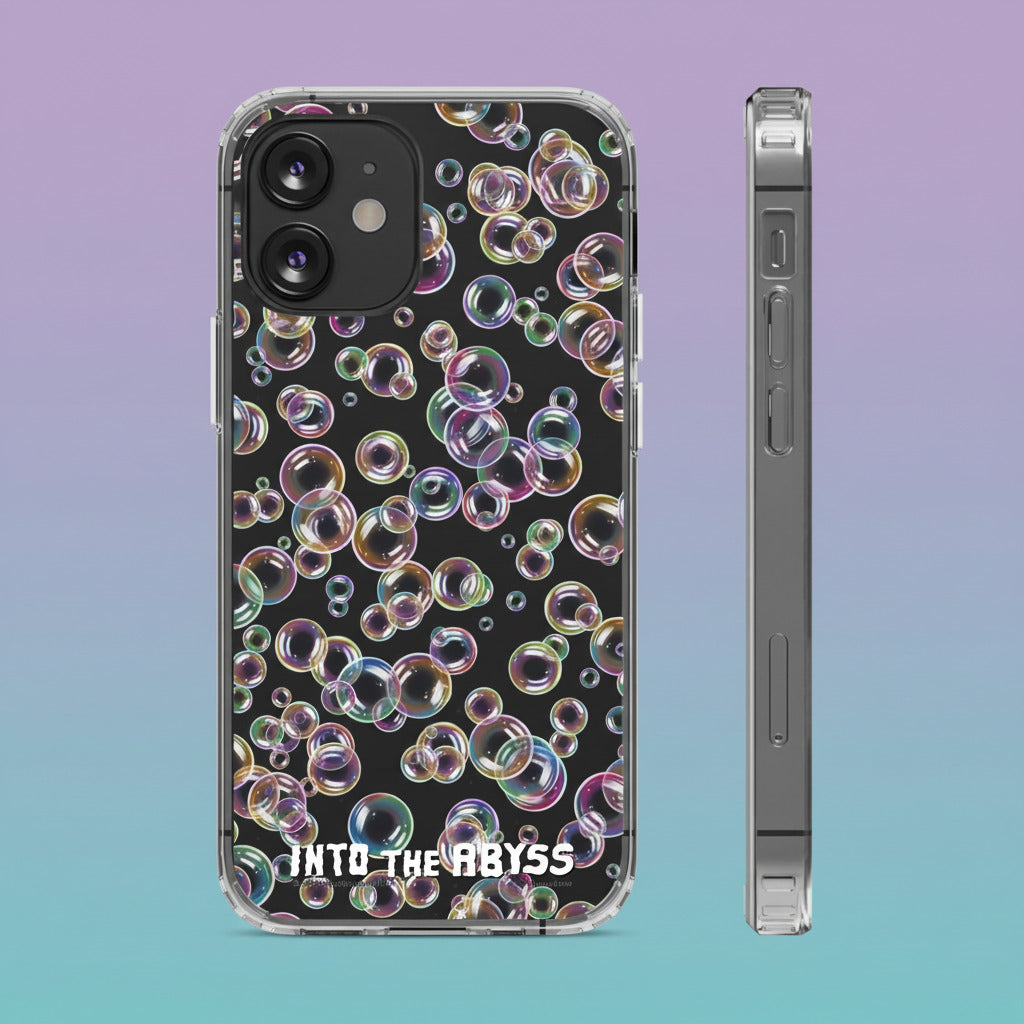 Into the Abyss — Clear Bubbles iPhone Case