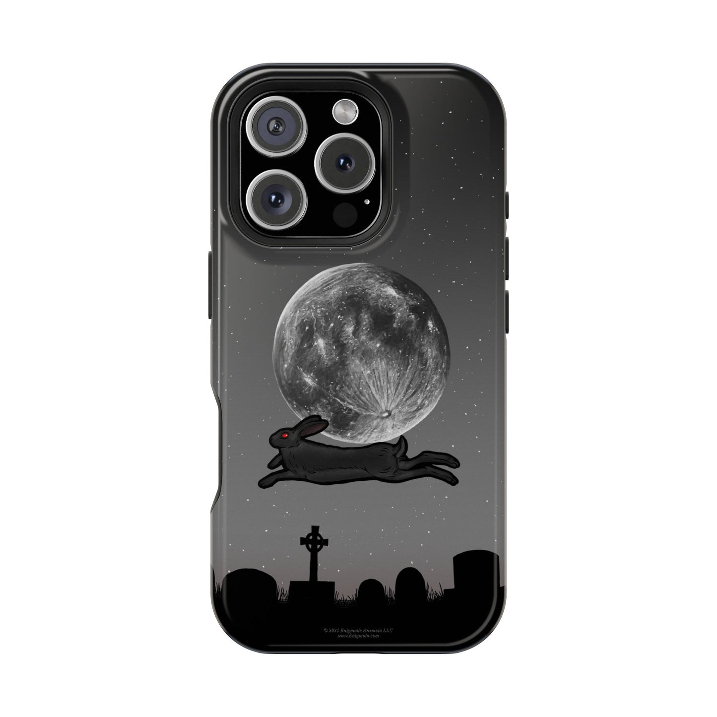 The Black Rabbit of Death — Magnetic Tough Case