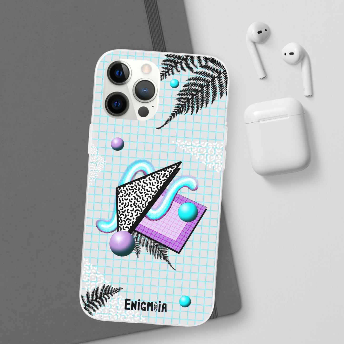 Gummi — Retro Aesthetic Geometric Memphis Style Pastel Vaporwave iPhone & Samsung Phone Cases