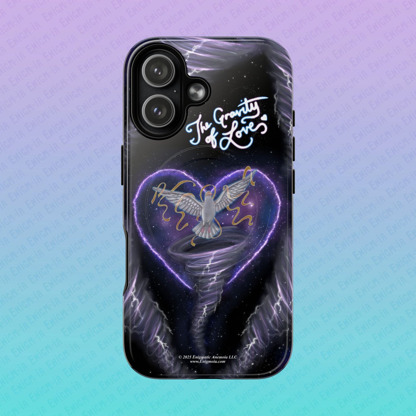 The Gravity of Love — Celestial Dove Tough Magnetic Phone Case