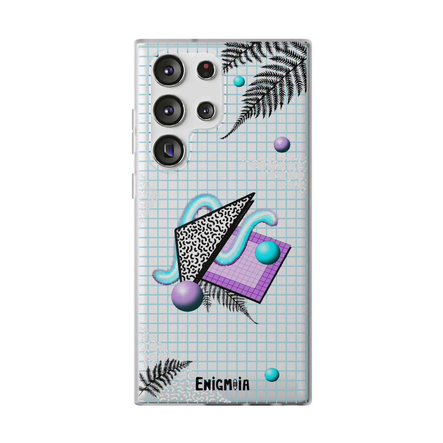 Gummi — Retro Aesthetic Geometric Memphis Style Pastel Vaporwave iPhone & Samsung Phone Cases