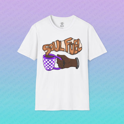 Soul Fuel — Coffee & Tea Lover Unisex Graphic T-Shirt