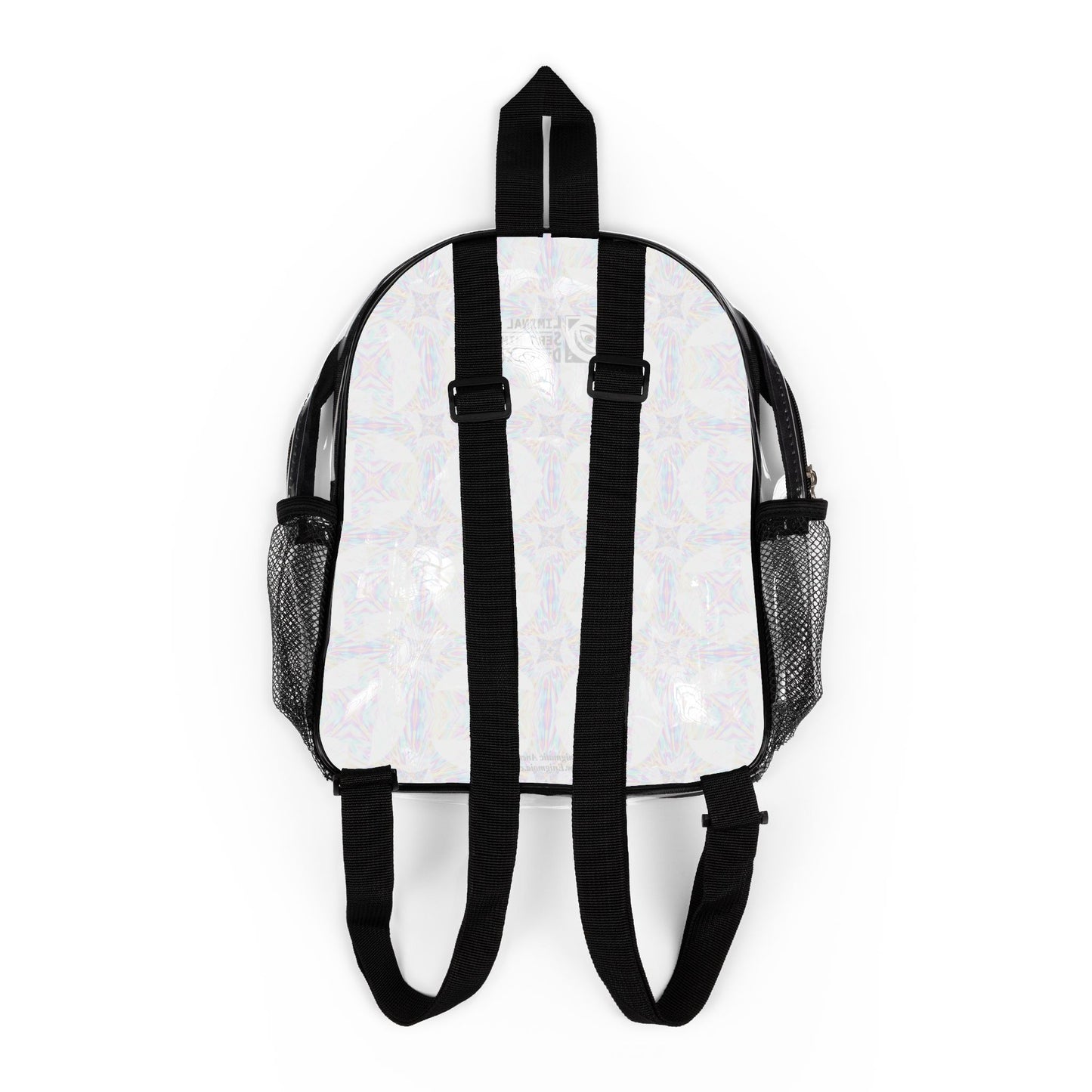 Liminal Seraphim Dimension - Biblically Accurate Angel Clear Transparent Stadium Backpack
