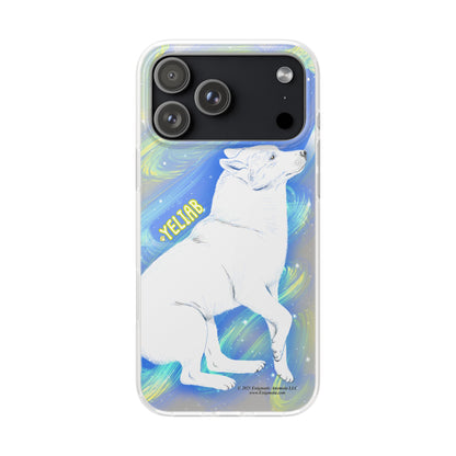 Yeliab — Cosmic Sprit Husky Dog  iPhone Flexi Case