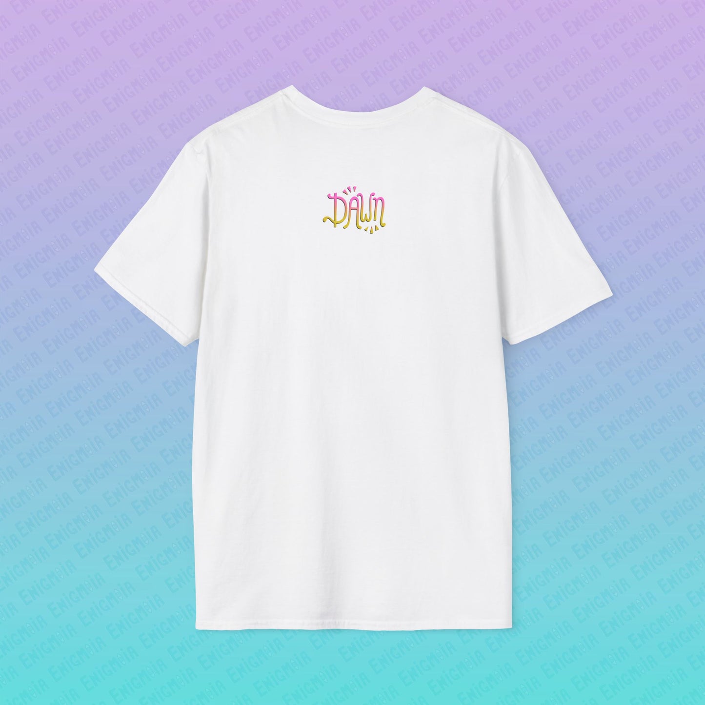 Dawn — Pastel Ombré Carousel Horses Unisex Graphic T-Shirt