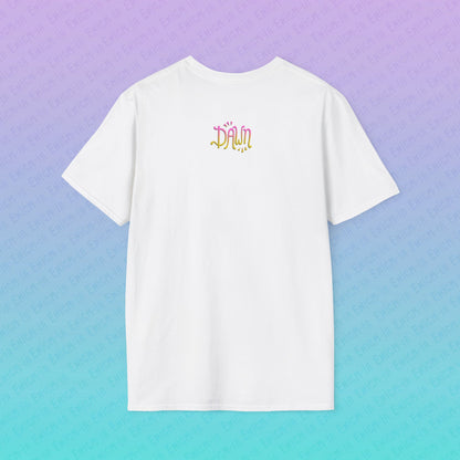 Dawn — Pastel Ombré Carousel Horses Unisex Graphic T-Shirt