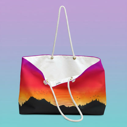 Outrun Daze - Sunrise - Weekender Bag