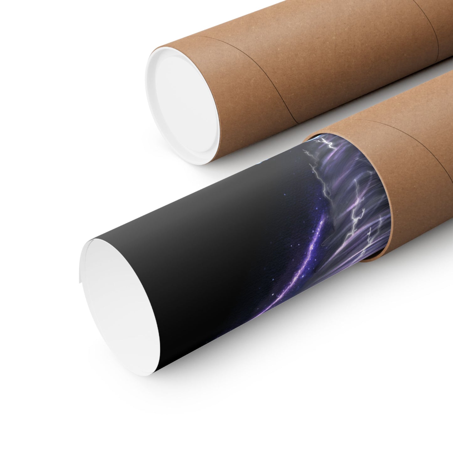 The Gravity of Love — Heart-Themed Galactic Dove Matte Vertical Posters