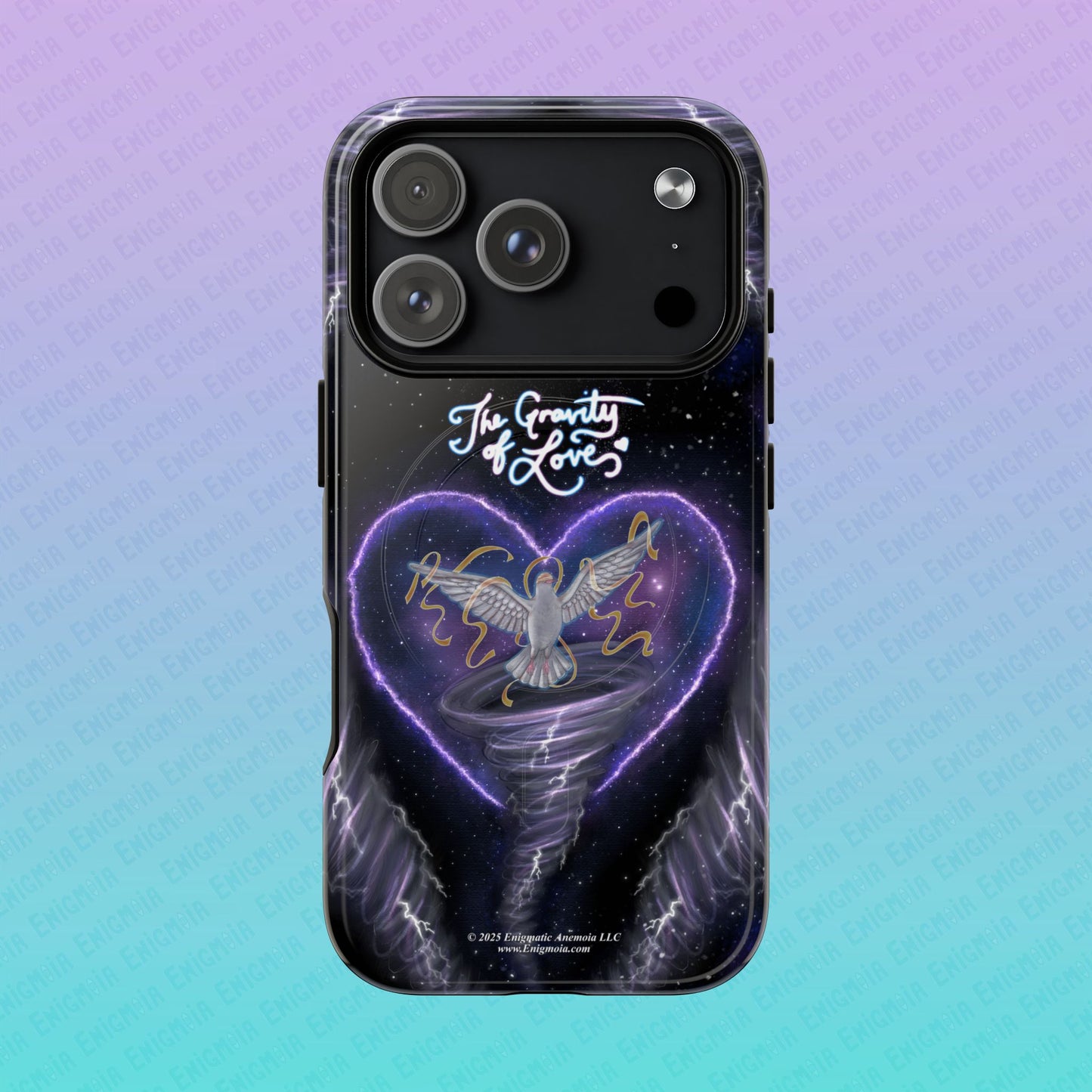 The Gravity of Love — Celestial Dove Tough Magnetic Phone Case