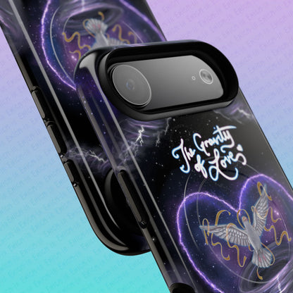 The Gravity of Love — Celestial Dove Tough Magnetic Phone Case