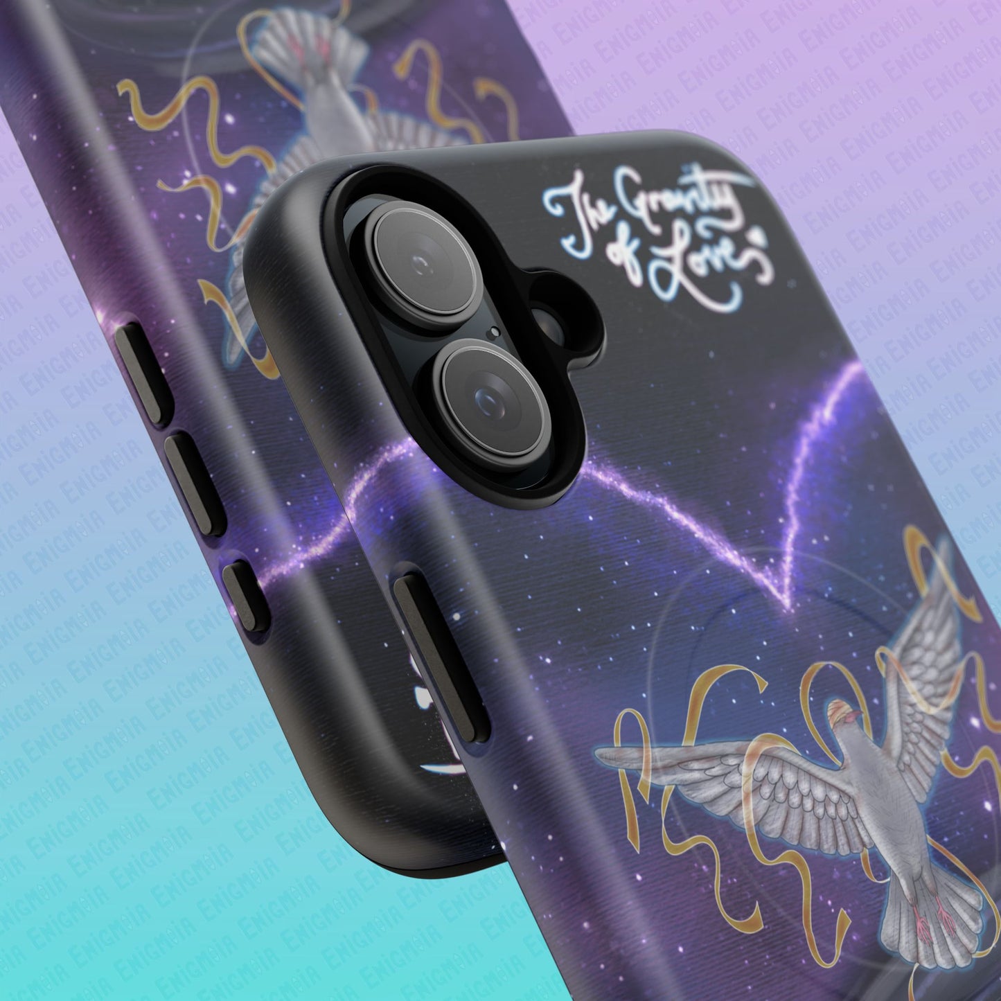 The Gravity of Love — Celestial Dove Tough Magnetic Phone Case