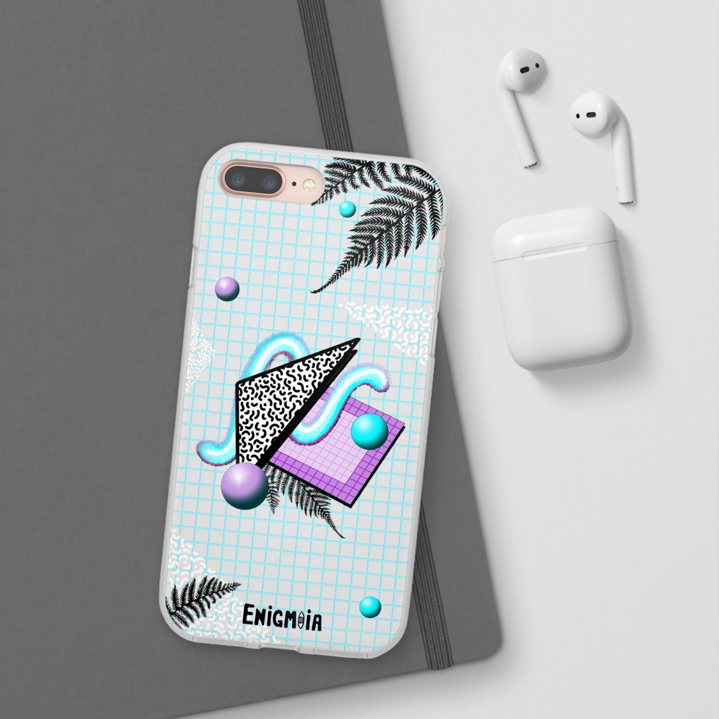 Gummi — Retro Aesthetic Geometric Memphis Style Pastel Vaporwave iPhone & Samsung Phone Cases