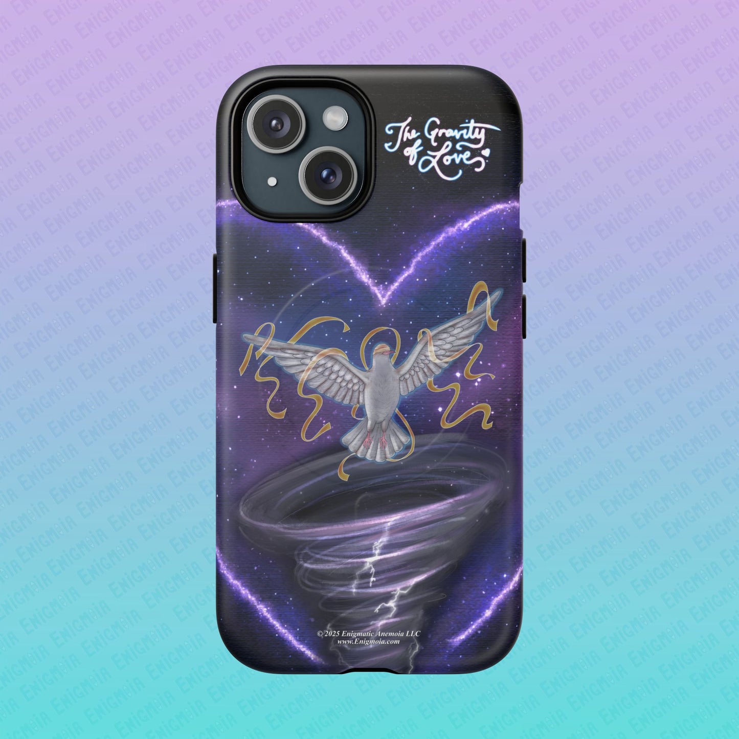 The Gravity of Love — Celestial Dove Tough Magnetic Phone Case