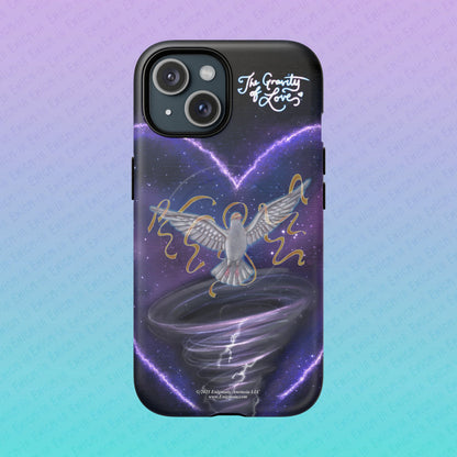 The Gravity of Love — Celestial Dove Tough Magnetic Phone Case