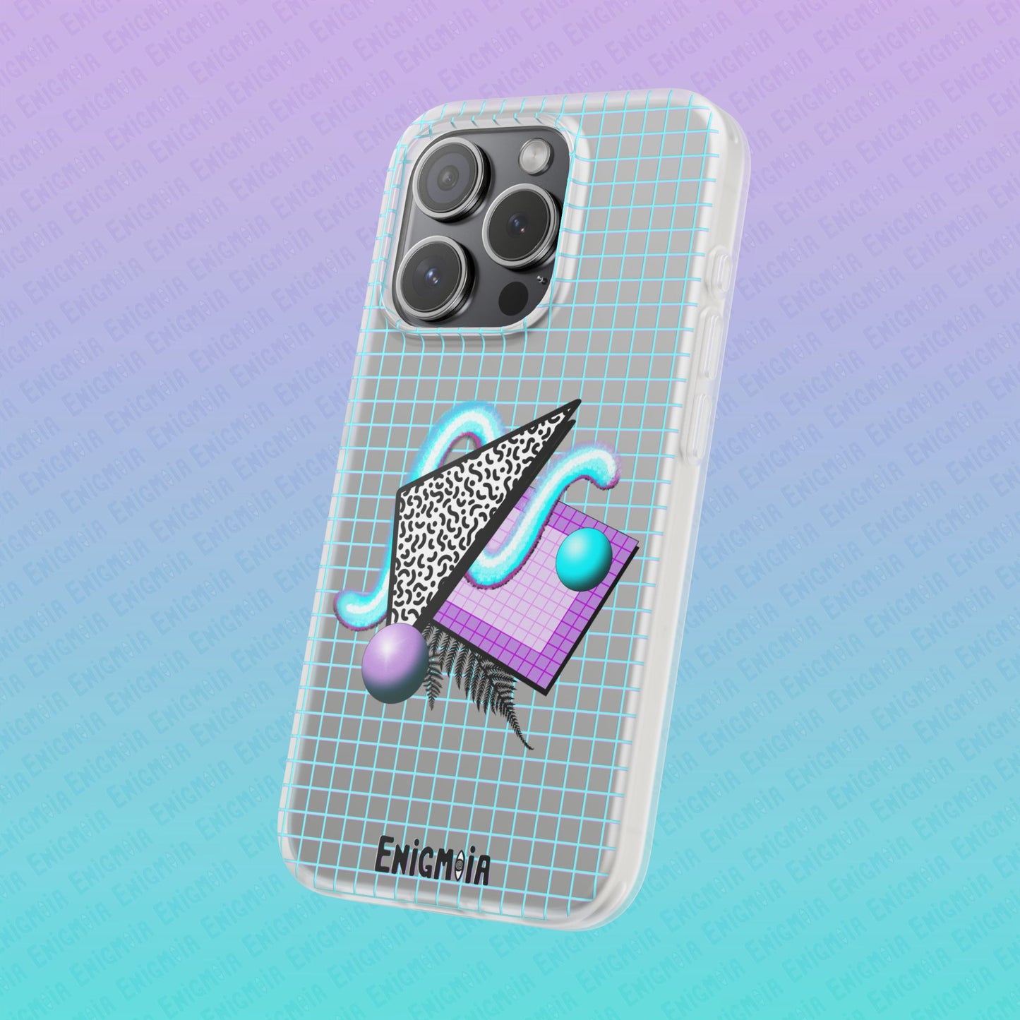 Gummi — Retro Aesthetic Geometric Memphis Style Pastel Vaporwave iPhone & Samsung Phone Cases